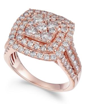 Diamond Multi-level Composite Engagement Ring (2 Ct. T.w.)
