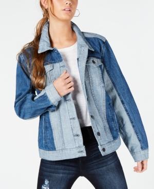 Sts Blue Ella Cotton Colorblocked Boyfriend Jacket