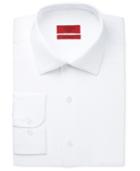 Alfani Red Men's Fitted Performance White Tonal Dress Shirt, Only At Macy's