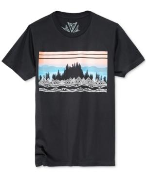 Univibe Men's Campground Graphic-print T-shirt