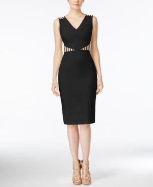 Xoxo Juniors' Lattice-trim Bodycon Dress