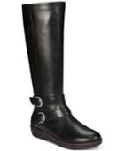 Fitflop Noemi Double-buckle Riding Boots Women's Shoes