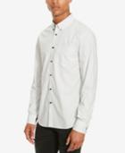 Kenneth Cole Reaction Men's Slim-fit Textured Long-sleeve Shirt