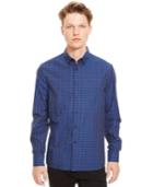 Kenneth Cole Reaction Checked Button-down Shirt