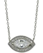Giani Bernini Stainless Steel Crystal Pendant Necklace, Only At Macy's