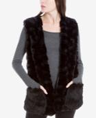 Max Studio London Faux-fur Vest, Created For Macy's