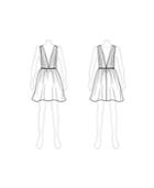 Customize: Switch To Mini Skirt - Fame And Partners Chain-back Mini Dress