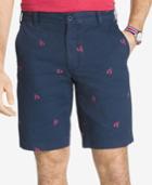 Izod Men's Lobster-print Cotton Shorts