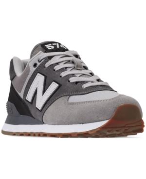 New Balance Men's 574 Military Patch Casual Sneakers From Finish Line