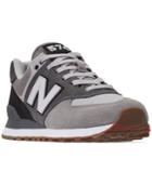 New Balance Men's 574 Military Patch Casual Sneakers From Finish Line