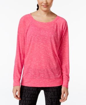 Ideology Space-dyed Long-sleeve Raglan-shirt, Only At Macy's