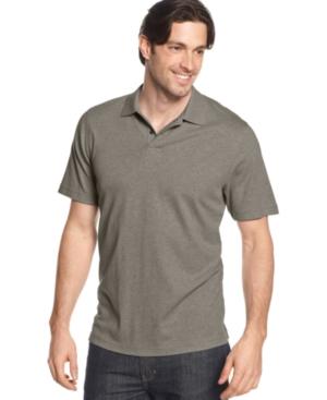 Tasso Elba Soft Touch Signature Interlock Solid Polo