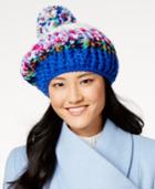 Inc International Concepts Marled Striped Beret, Created For Macy's