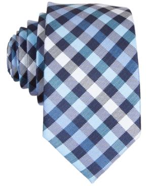 Original Penguin Odo Plaid Skinny Tie