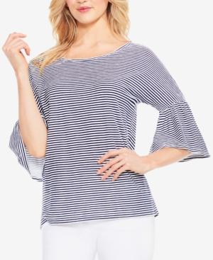 Vince Camuto Cotton Bell-sleeve Top