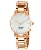 Kate Spade New York Women's Gramercy Rose Gold-tone Bracelet 34mm 1yru0003