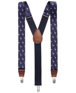 Club Room Men's Flamingo Suspenders, Created For Macy's
