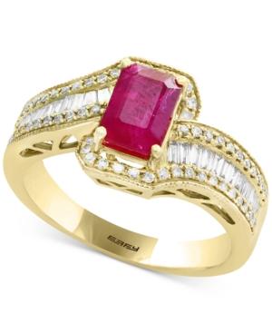 Amore By Effy Certified Ruby (1 Ct. T.w.) & Diamond (1/2 Ct. T.w.) Ring In 14k Gold