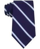 Tommy Hilfiger Men's Diagonally-striped Classic Tie