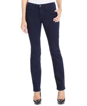 Calvin Klein Jeans Curvy-fit Straight-leg Jeans, Rinse Wash