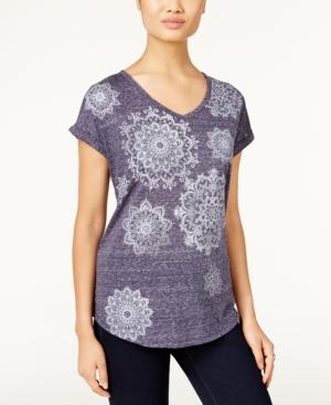 Style & Co. Medallion Graphic T-shirt, Only At Macy's