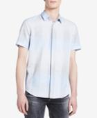 Calvin Klein Men's Covered-placket Shirt