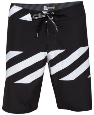 Volcom Men's Macaw Mod Stripe Boardshorts