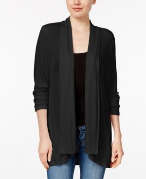 Style & Co Draped High-low Cardigan In Regular & Petite Sizes, Created For Macy's