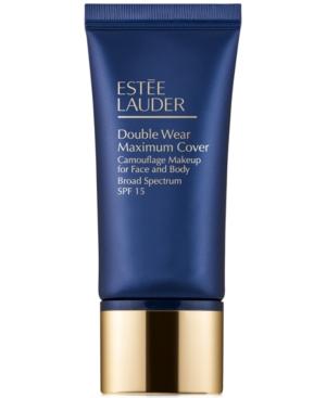 Estee Lauder Double Wear Maximum Cover Camouflage Makeup For Face And Body Broad Spectrum Spf 15, 1 Oz.