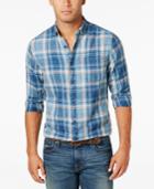 Tommy Hilfiger Men's Indigo Plaid Shirt