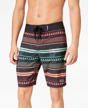 Maui And Sons Neon Wave Board Shorts