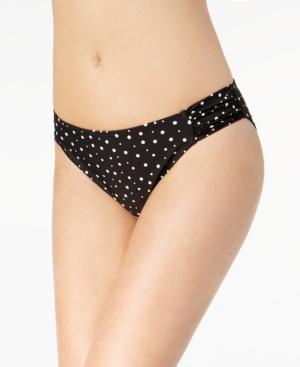 California Waves Space Dot Side-tab Bikini Bottoms Women's Swimsuit