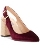 Inc International Concepts Women's Taloo Block-heel Slingback Pumps, Created For Macy's Women's Shoes