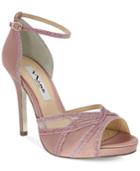 Nina Kerstin Two-piece Platform Evening Sandals Women's Shoes