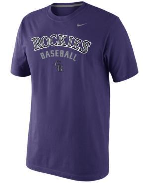 Nike Men's Colorado Rockies Practice T-shirt