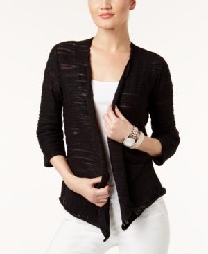 Alfani Draped Asymmetrical Cardigan, Created For Macy's