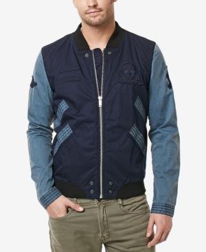 Buffalo David Bitton Men's Jilem Colorblocked Bomber Jacket
