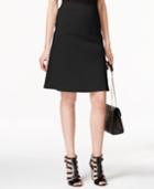 Alfani Prima Zip-pocket A-line Skirt, Only At Macy's