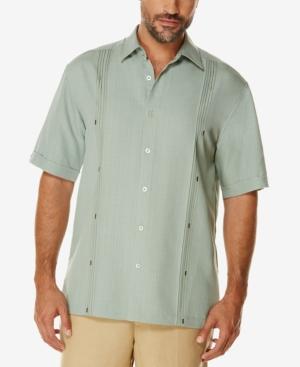 Cubavera Men's Big And Tall Textured Short-sleeve Shirt