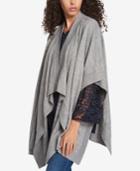 Tommy Hilfiger Open-front Poncho, Created For Macy's