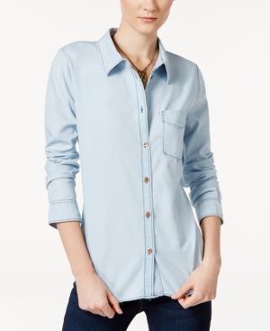 Sanctuary Tailored Denim Boyfriend Shirt
