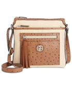 Giani Bernini Small Linen Crossbody, Created For Macy's