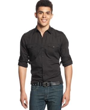 American Rag Men's Cadet Solid Shirt, Only At Macy's