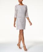 Jessica Howard Sequined Lace Dress