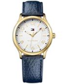 Tommy Hilfiger Women's Navy Pebble Leather Strap Watch 38mm 1781460
