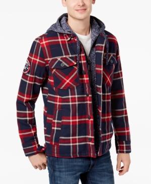 Superdry Men's Everest Storm Plaid Shirt Jacket
