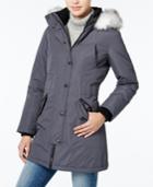 Wildflower Hooded Faux-fur-trim Parka, Created For Macy's
