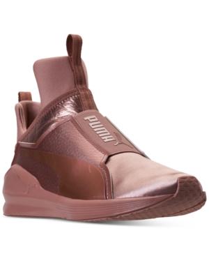 Puma Women's Fierce Copper Velvet Rope Training Sneakers From Finish Line
