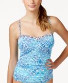 Tommy Bahama Medallion-print Tankini Top Women's Swimsuit