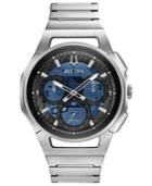 Bulova Men's Chronograph Curv Stainless Steel Bracelet Watch 44mm